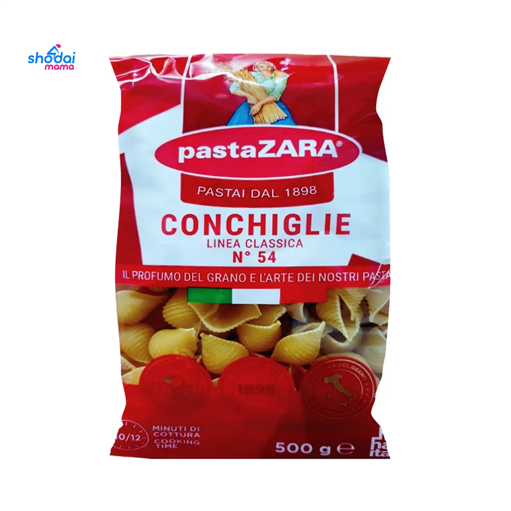 Pasta Zara Conchiglie Linea Classica 500gm